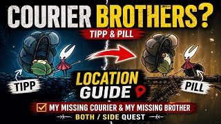 My Missing Courier and My Missing Brother Location Guide - Hollow Knight Silksong