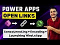 How to Automate WhatsApp Messages in Power Apps | EncodeURL & Concatenation