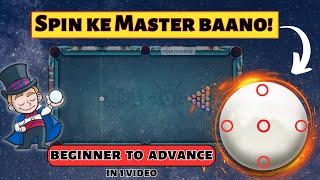 The EASIEST SPIN Tutorial In 8 Ball Pool (BEGINNER to ADVANCED)