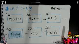 【3大学切替ミラー】ダークソウル駅伝FINALご供養【フジマロ枠】