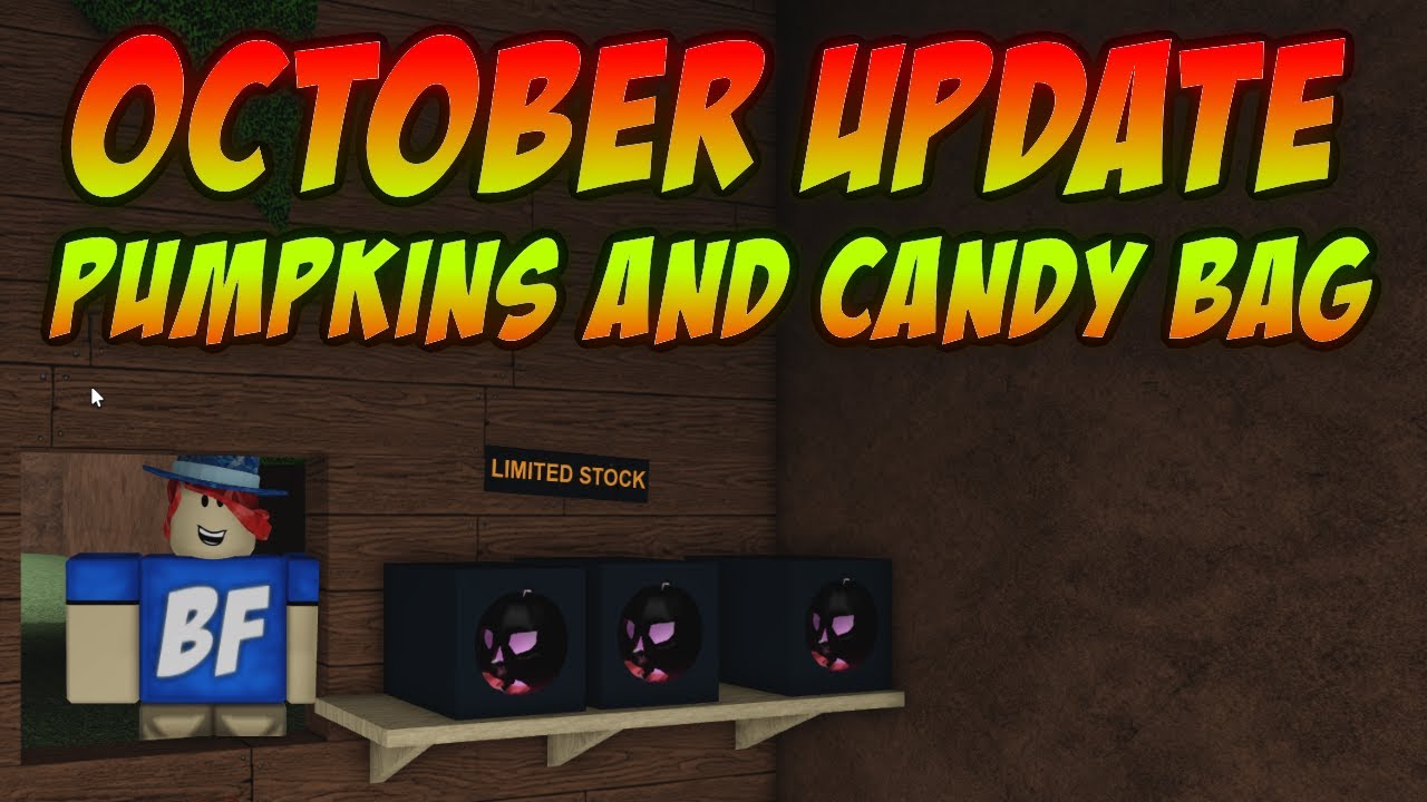 New Items Added To Roblox Lumber Tycoon 2! October Halloween Update ...