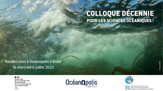 Colloque « Décennie pour les sciences océaniques »