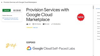 Provision Services with Google Cloud Marketplace | Arcade | Network Devil