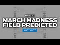 2022 NCAA tournament men's bracket predictions on the 1st day of March