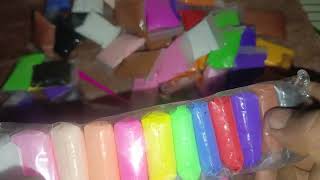 My First clay asmr video 🎨 1 🪅 super light clay