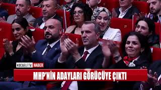 MHP’NİN ADAYLARI GÖRÜCÜYE ÇIKTI