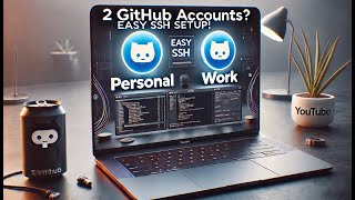 🚀 How to Use Two GitHub Accounts on One Computer (Windows/Mac/Linux) 🔑#github #GitHubTwoAccount