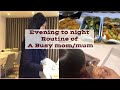 Evening To Night Routine | Dinner preparations/ kitchen cleaning Routine | Bangladeshi Mum Uk