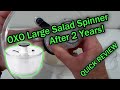 OXO Large Salad Spinner Review After 2 Years