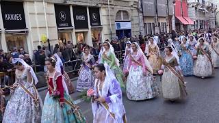 Ofrenda Fallas Valencia 2018 - Domingo 18 Marzo - #2