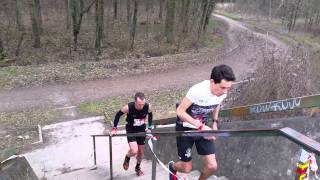 Eco Trail de Paris 2015 - km 41 - Fabien Chartoire Emmanuel Gault