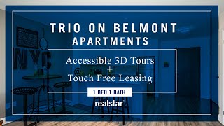 Trio on Belmont | Kitchener| Accessible Apartment 3D Tour | 1b1b