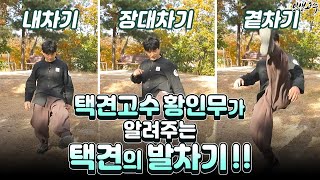 택견 고수 황인무가 알려주는 택견의 발차기!! / YTN life