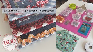 FlossTube #40 - The Hands On Designer - Tutorial Time: the Ribbon Edge