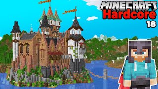 I Built a MUD BRICK Castle in Hardcore Minecraft 1.19 Survival Lets Play (#18)