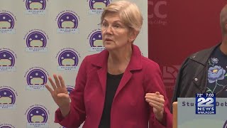 Senator Elizabeth Warren to visit western Massachusetts