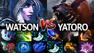 WATSON TOP 1 MMR VS YATORO Ursa | Who is the Boss! Dota 2