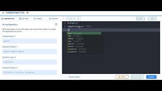string Repetition (coding practice1B)# ccbp#4
