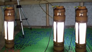 lampu hias dari bambu model patromak