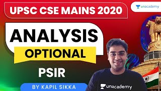 PSIR Optional Mains 2020 Paper Analysis | Crack UPSC CSE/IAS 2021 | Kapil SIkka