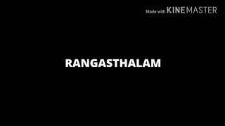 All songs from rangasthalam like and share