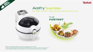 Discover the Speed of the Tefal Actifry Express