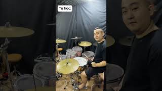 Sự khác biệt của những tay trống tự học lâu năm và đi học chuyên nghiệp lâu năm #short drumteacher