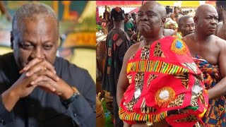 Dormaahene Nana Agyeman Badu spoils John Mahama's campaign