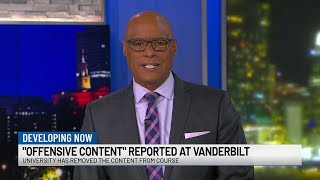 Vanderbilt launches formal inquiry into faculty member over reports of ‘offensive content’ in cla...