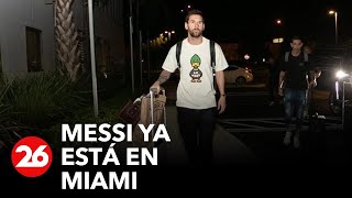 SELECCIÓN ARGENTINA | Messi ya está en Miami