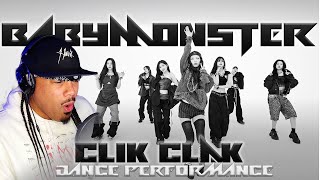 THEY NICE WIT' IT!!! | BabyMonster | CLIK CLAK Dance Performance |  REACTION | Commentary