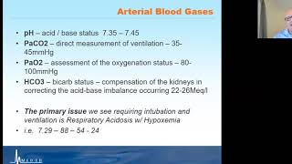 Webinar Recording: Care of the Patient with Mechanical Ventilation - MED-ED