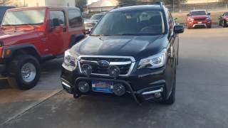 4x4works.com 2017 Subaru Forester Light and Bullbar Upgrades McKinney Plano Dallas