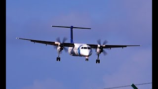 Go-Around! Strong Wind | Dash 8-Q400 SATA Air Açores | Lajes Azores