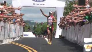 Craig Alexander Race Footage, Ironman CDA 2011