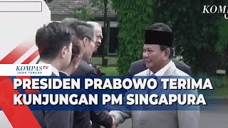 BREAKING NEWS - Presiden Prabowo Terima Kunjungan PM Singapura