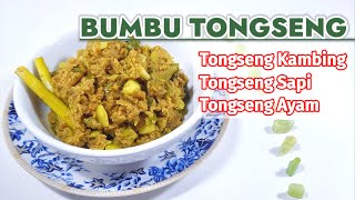 BUMBU TONGSENG SERBAGUNA BISA UNTUK 3KILO DAGING  -- RESEP BUMBU TONGSENG ENAK PRAKTIS DAN AWET