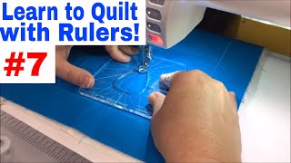 Learn to quilt with Rulers Part 7 Tutorial - Using Spin-E-Fex 4