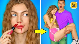 BEST FUNNY COUPLE PRANKS! Couple Funny Pranks and DIY Hacks by Mr Degree