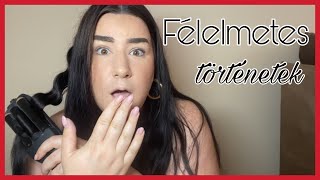 FÉLELMETES történetek, amiktől tuti nem alszol!😱☠️ + grwm