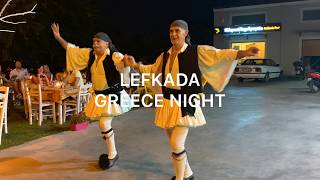 Lefkada, Greek night