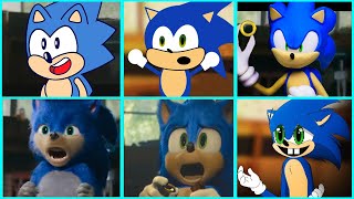 Sonic The Hedgehog Movie - Uh Meow All Designs Compilation 3