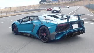 諸星一家他 スーパーカー加速サウンド／Supercars sound in Japan. AventadorSV, Huracan, 360, 458, 599GTB and more