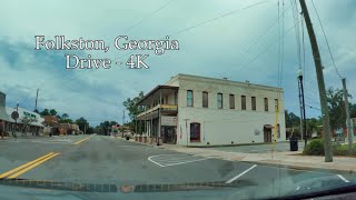 Driving Through Folkston, Georgia | USA