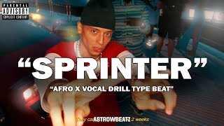 [FREE] Central Cee X Dave X Melodic Afro Drill Type Beat 2023 - "SPRINTER"