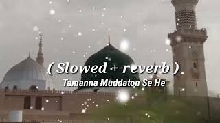 [Slowed+reverb]naat Tamanna muddaton se he by Aaliya khan