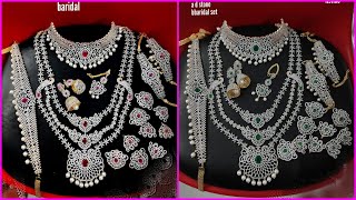 cz bridal sets with price | buy online wedding jewellery