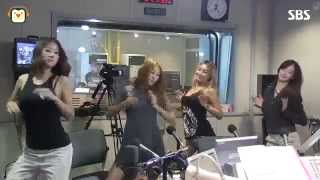 [SBS]최화정의파워타임,씨스타,touch my body 안무