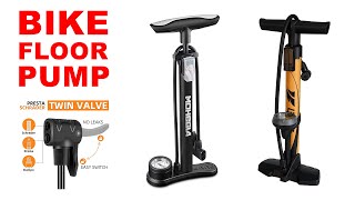 🚴5 Bike Floor Pumps with Gauge 2025 | TOOLITIN, Hycline, MOHEGIA, BV, Tiakia Bike Tire Pump 150 psi