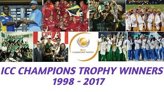 ICC Champions Trophy Winner | Teams Winning Moment